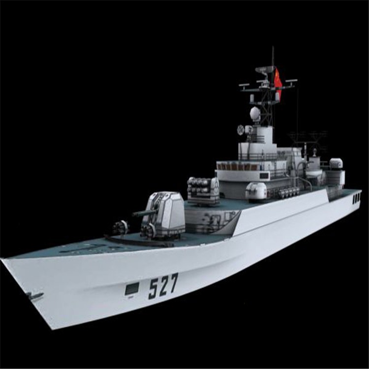 百色3d护卫舰模型